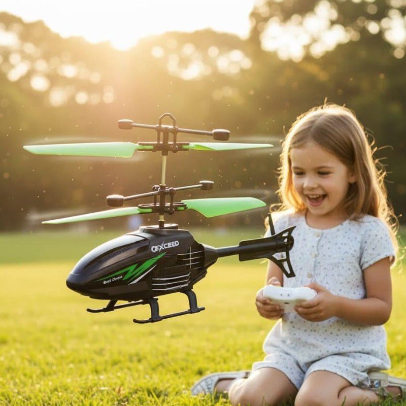Children one *mini helicopter for indoor play