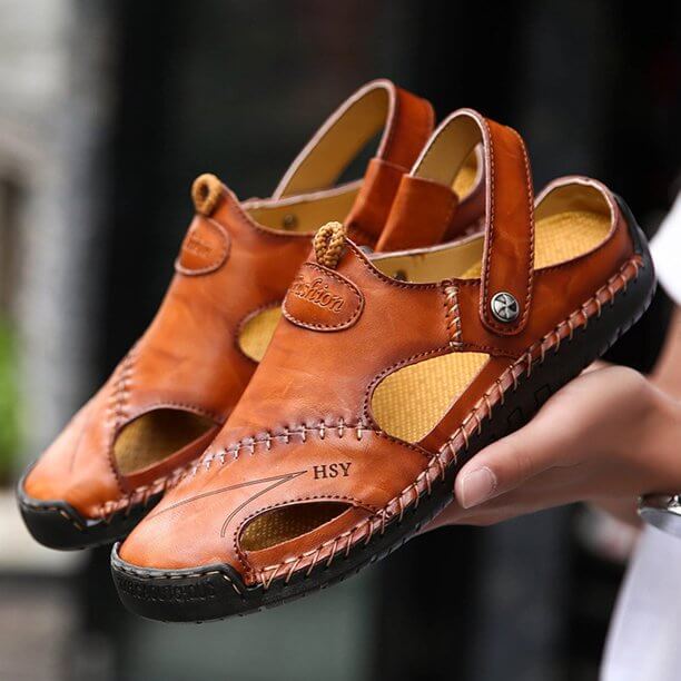 Benedict orthopaedic man sandals with comfort and support