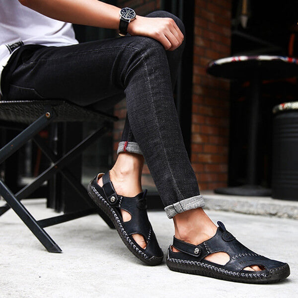 Benedict orthopaedic man sandals with comfort and support
