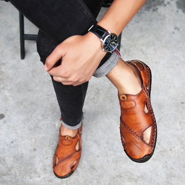 Benedict orthopaedic man sandals with comfort and support