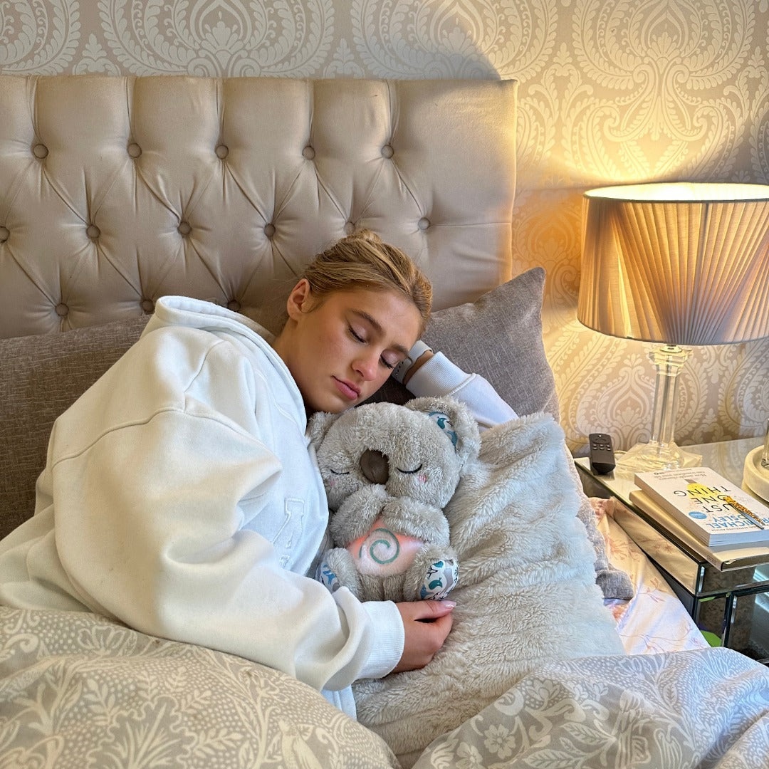 Calming koala pusteleketöy for relaxation and sleep