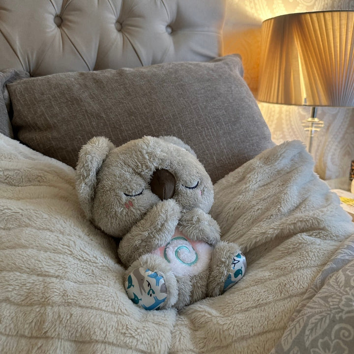 Calming koala pusteleketöy for relaxation and sleep