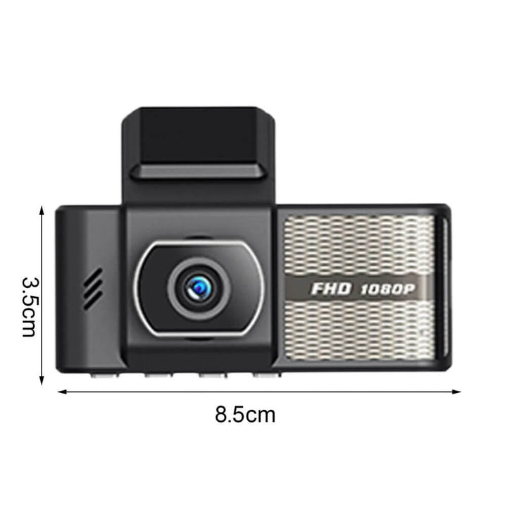 Car Camera Recorder with Dual Lens and Full HD