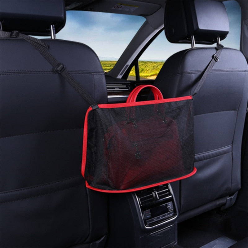 Car organiser: few order and security with this nettingholde clean