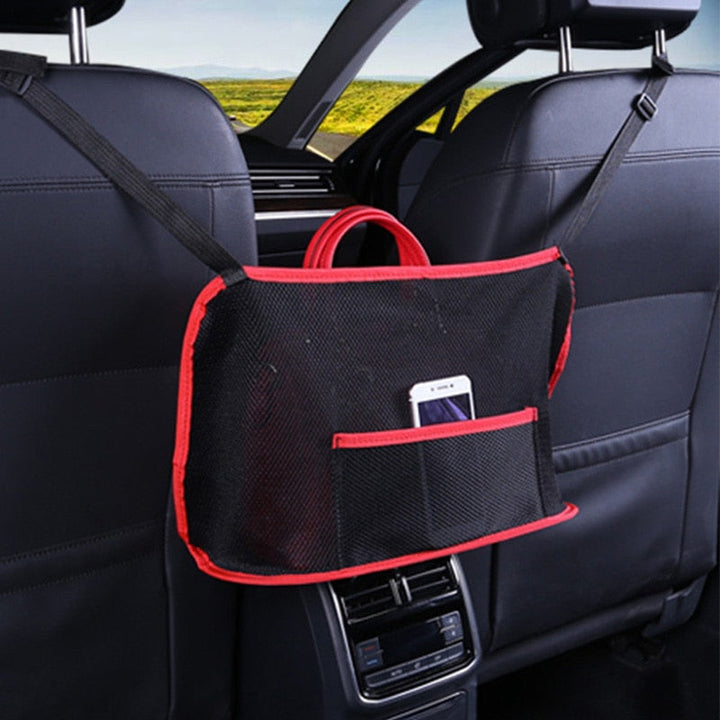 Car organiser: few order and security with this nettingholde clean