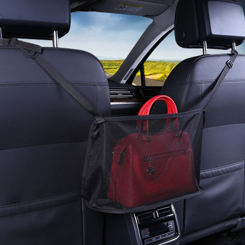 Car organiser: few order and security with this nettingholde clean