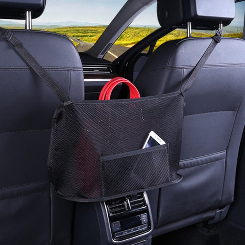 Car organiser: few order and security with this nettingholde clean