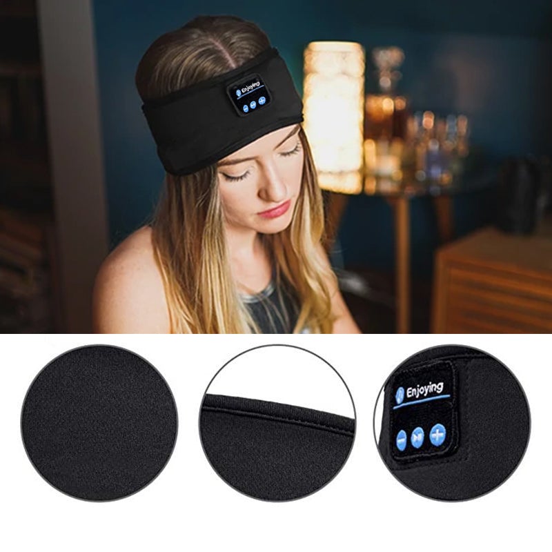 Bluetooth Sports Headband - Wireless Music &amp; Comfort