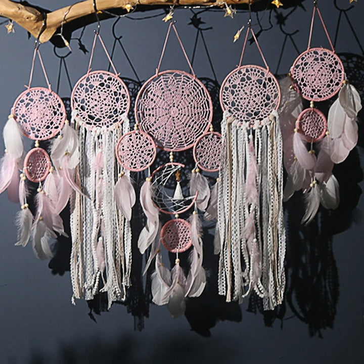 Bohe T drömmefanger set - 5 handmade veggdekora ions