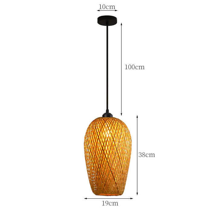 Boho design hang lamp for cosy hemmeatmosfäre