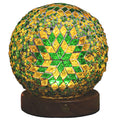 Boho Mosaic Night Lamp with Warm Mood Lighting