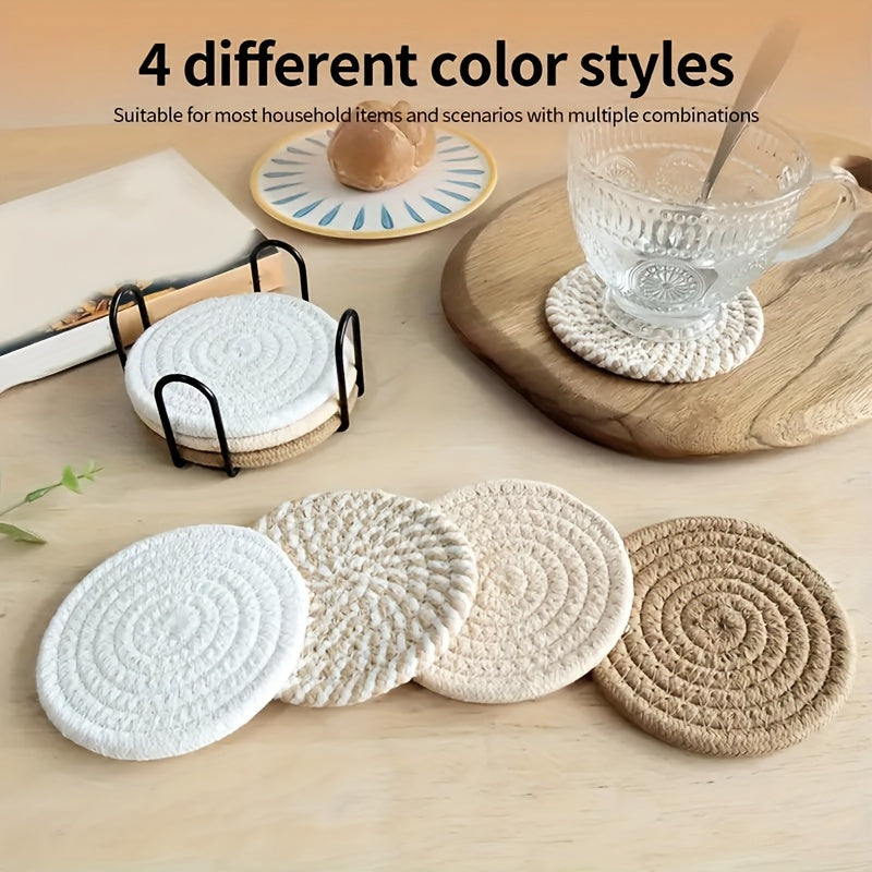 Boho surfaces set - 8 deler vevd design for borddeko ration