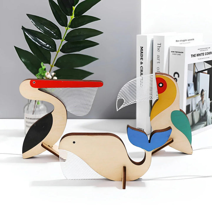 Table Lamp for Children – Animal Motifs, Soft Light