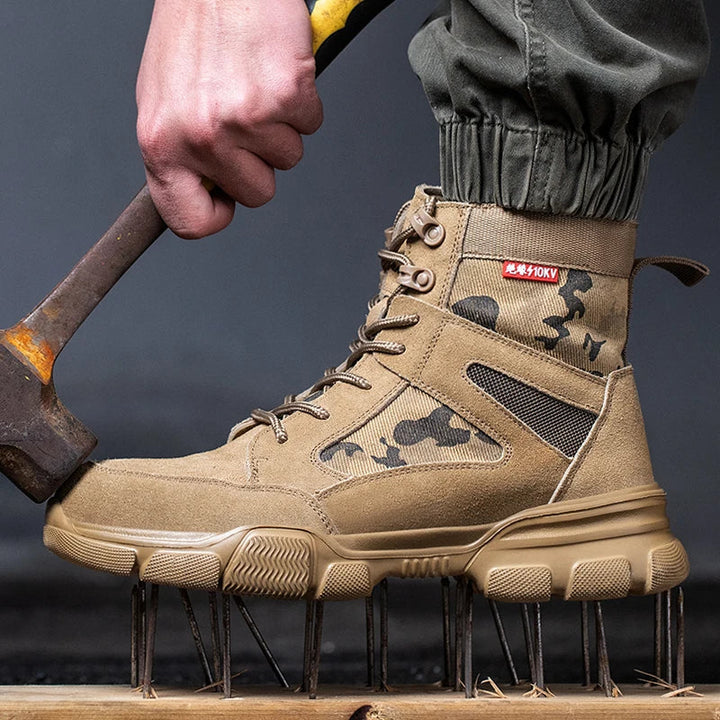 Work shoe with steel toe cap for men – Safe &amp; Comfortable