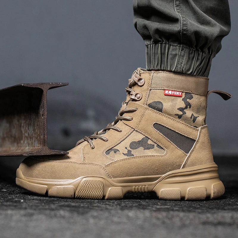 Work shoe with steel toe cap for men – Safe &amp; Comfortable