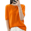Women's T-shirt with O-neck – Comfortable and Stylish