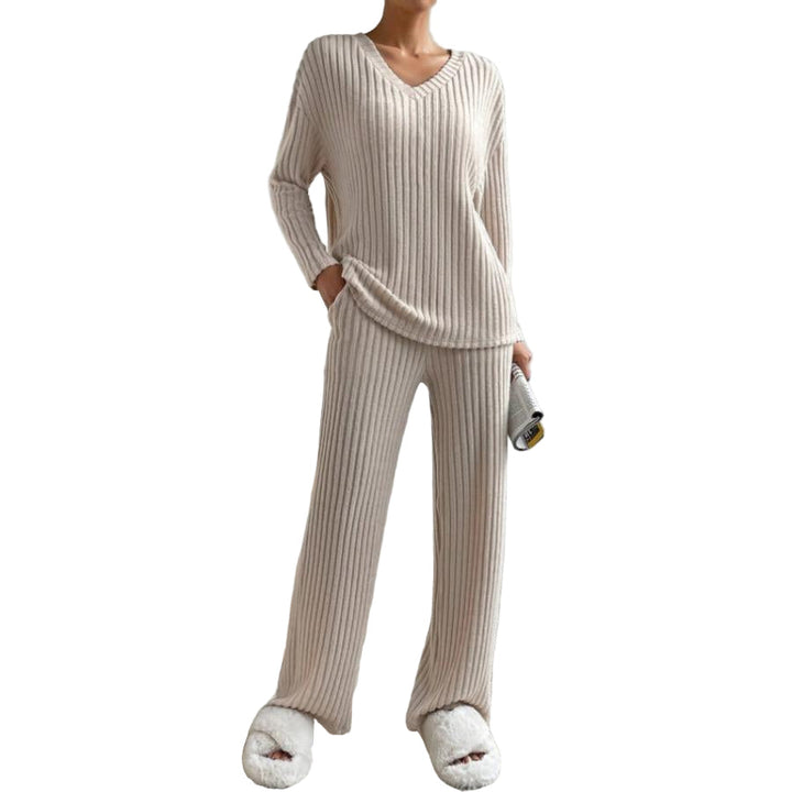 Women Two-divided Set with Minimalist Design