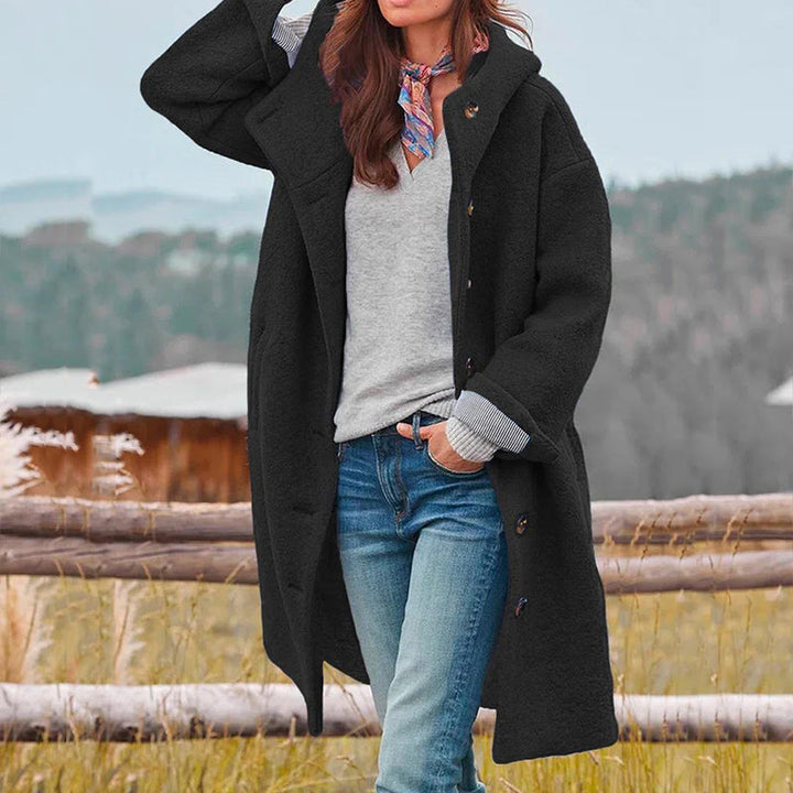 Women Coat with hood - Classic Vinterdesign