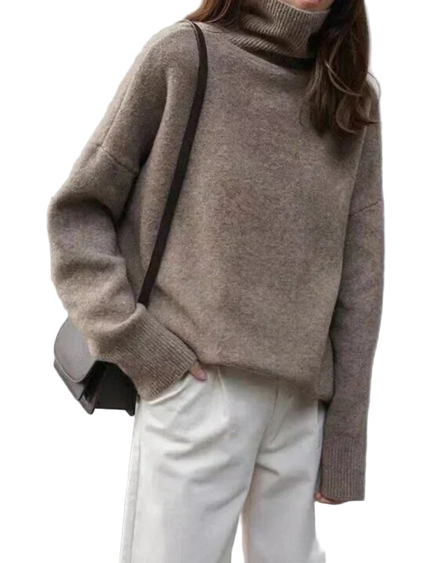 Damegenser with Polokrage and Relaxed fit for Comfort