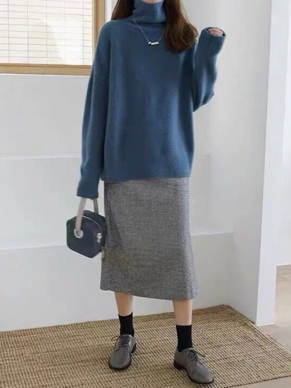 Damegenser with Polokrage and Relaxed fit for Comfort