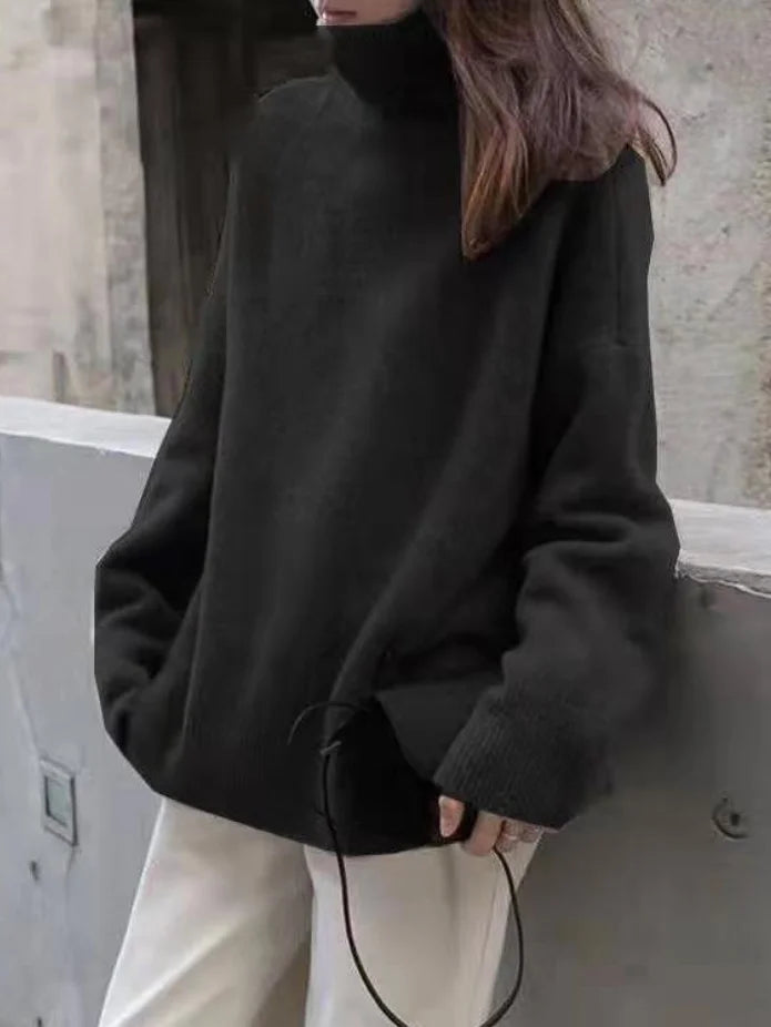 Damegenser with Polokrage and Relaxed fit for Comfort