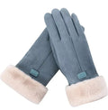 Women's Suede-Style Winter Gloves