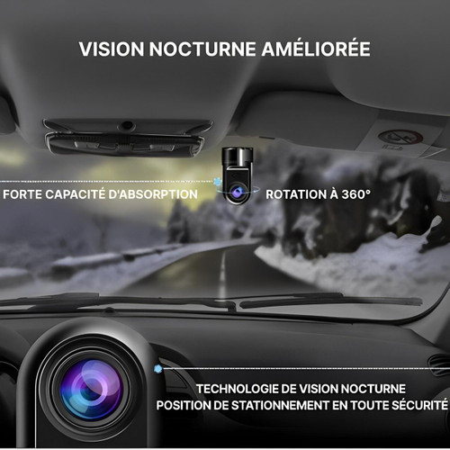 Universal Intelligent Dashcam with AI Parking monitoring