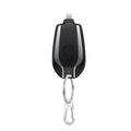 Mini powerbank på nyckelring med mobil