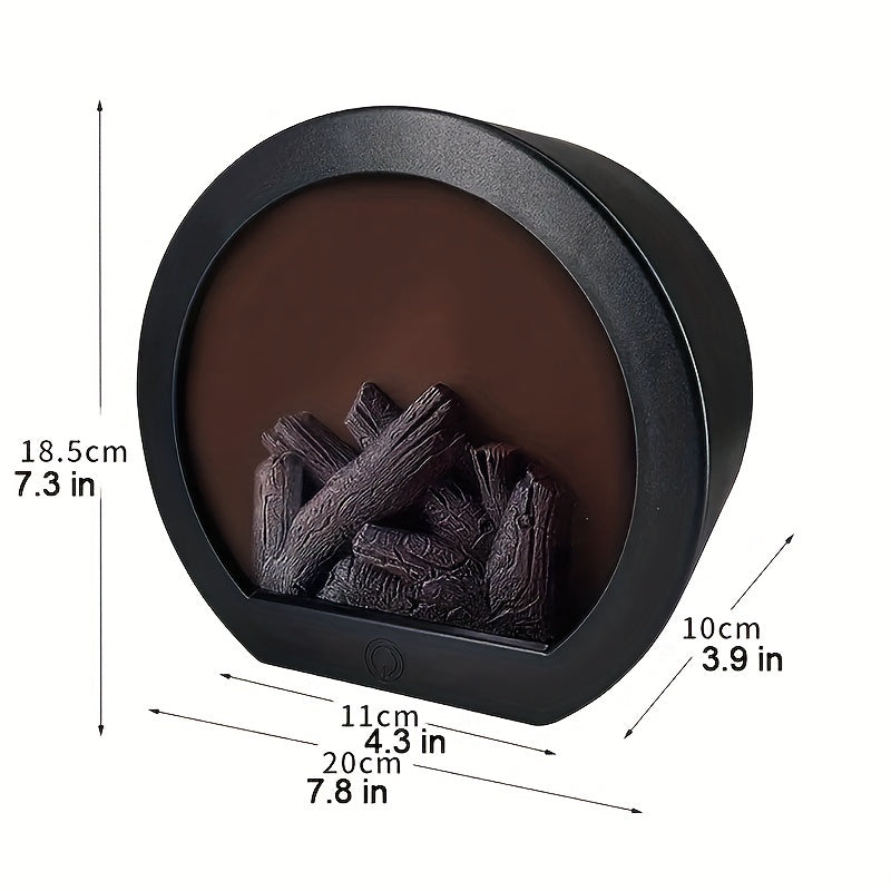Decorative lamp with simulert kullf paralyse