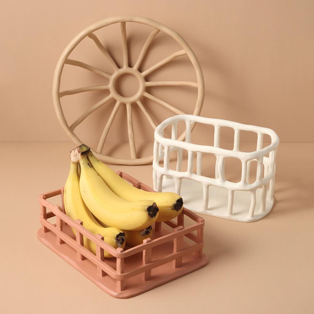 Decorative Nordic-Style Fruit Bowl