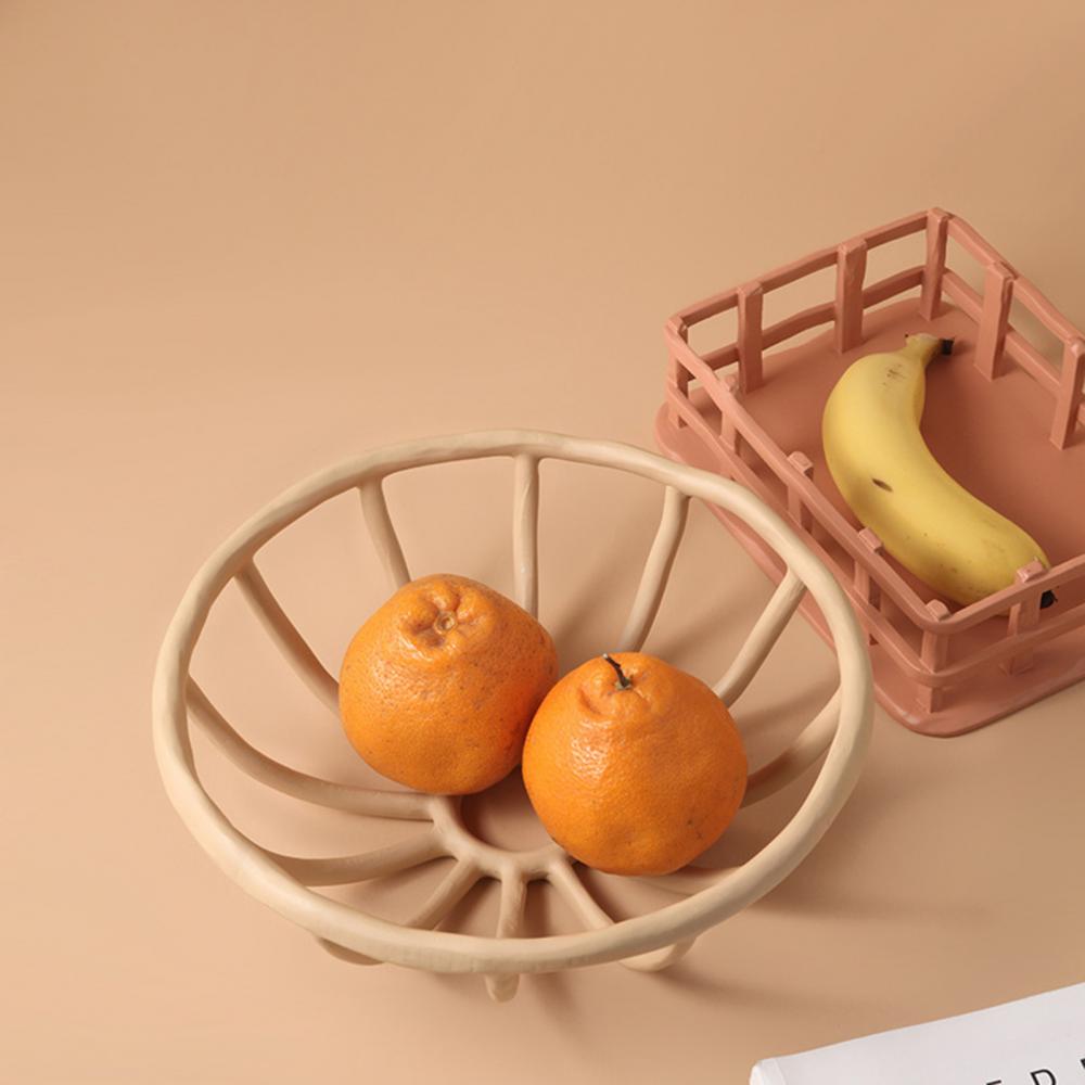 Decorative Nordic-Style Fruit Bowl