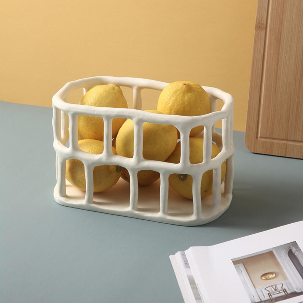 Decorative Nordic-Style Fruit Bowl