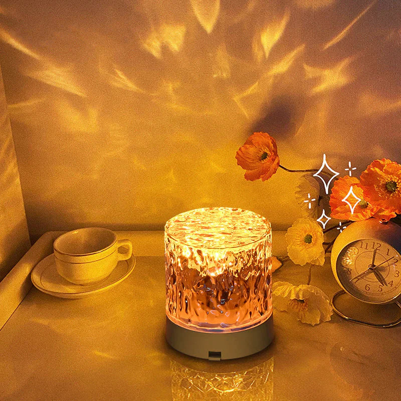 Decorative stemning lamp with remote control and rgb light