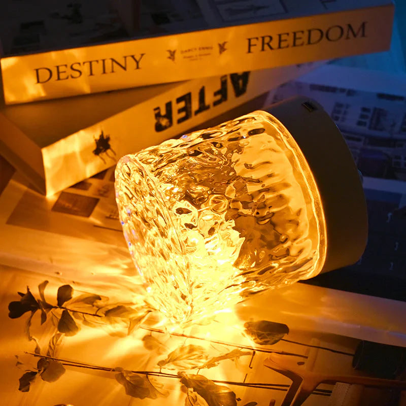Decorative stemning lamp with remote control and rgb light