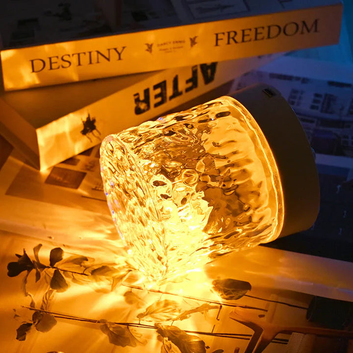 Decorative stemning lamp with remote control and rgb light