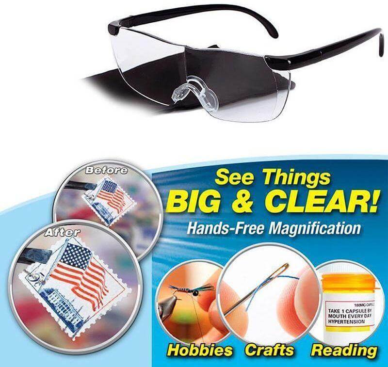 Magnifying Glasses for Precision Work - 250% Magnification