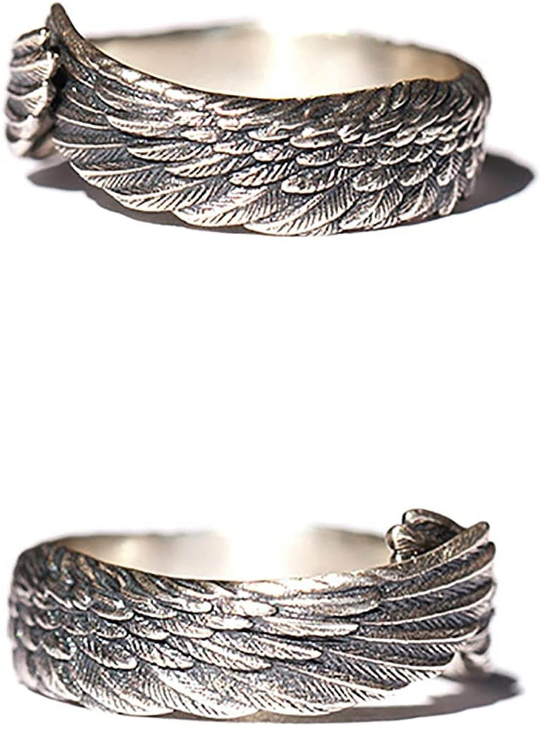 Unisex engle wing ring in silver - beskytt only design