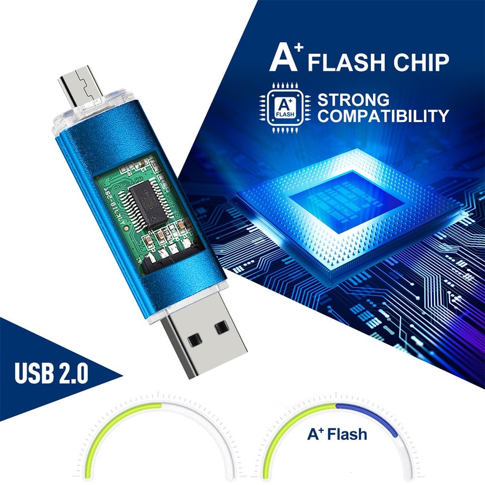 Portable USB 2.0 Flash Drive for Versatile Storage