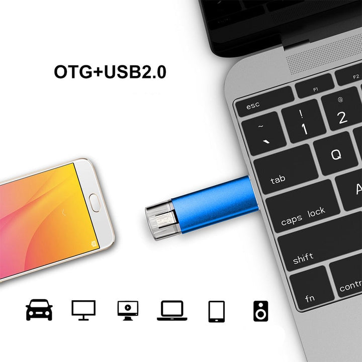 Portable USB 2.0 Flash Drive for Versatile Storage