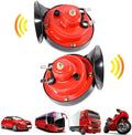Universal Electric Snail Horn for Kjöretöy, 300DB Double Tone