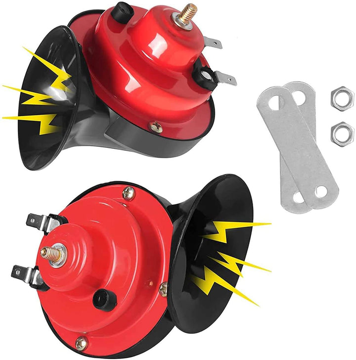 Universal Electric Snail Horn for Kjöretöy, 300DB Double Tone