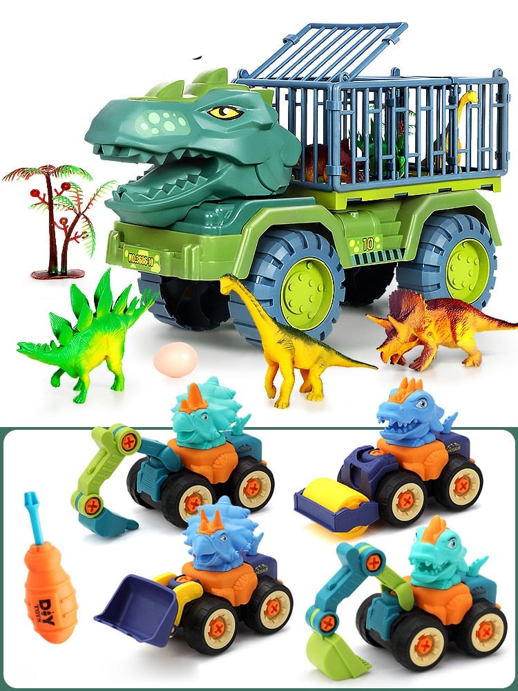 Educational Dinosaur Truck Toy for Children