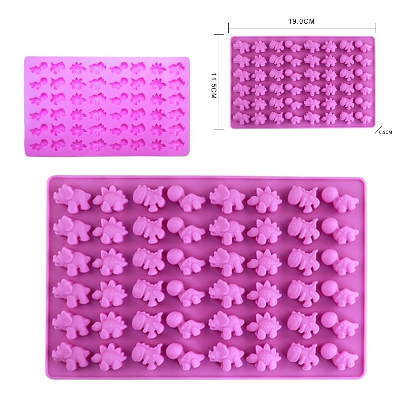 Gummy Dino Jelly Mold for Sweet Treats