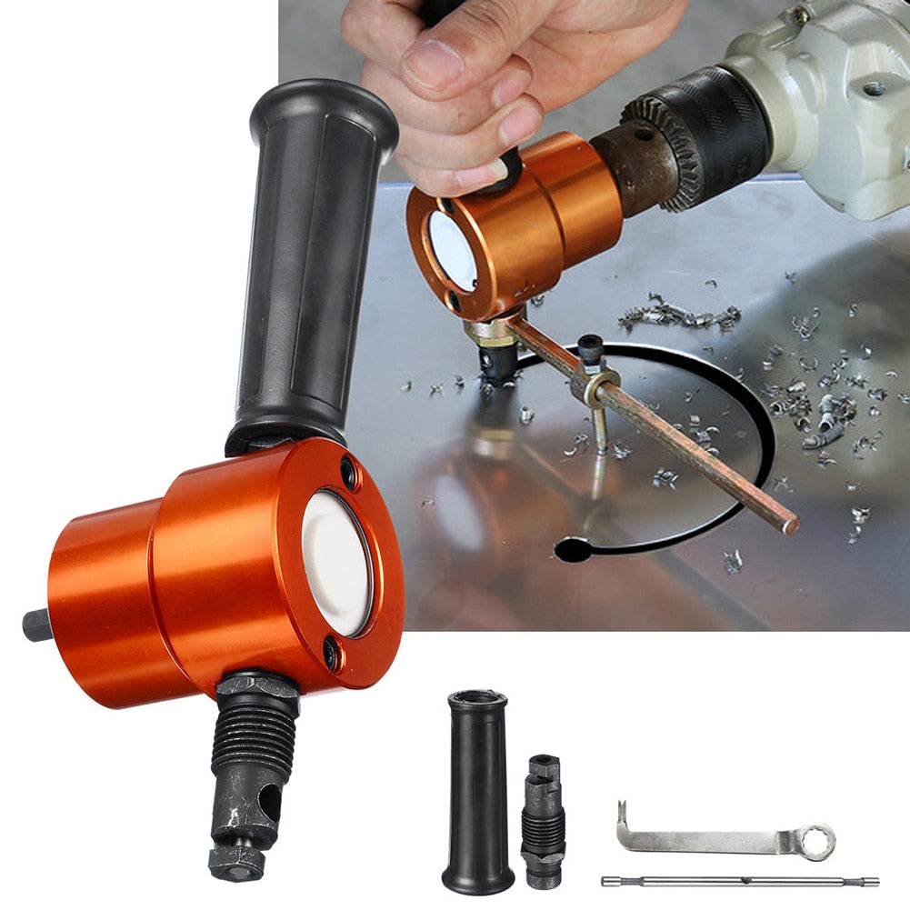 Tool for metallskjäring with double head