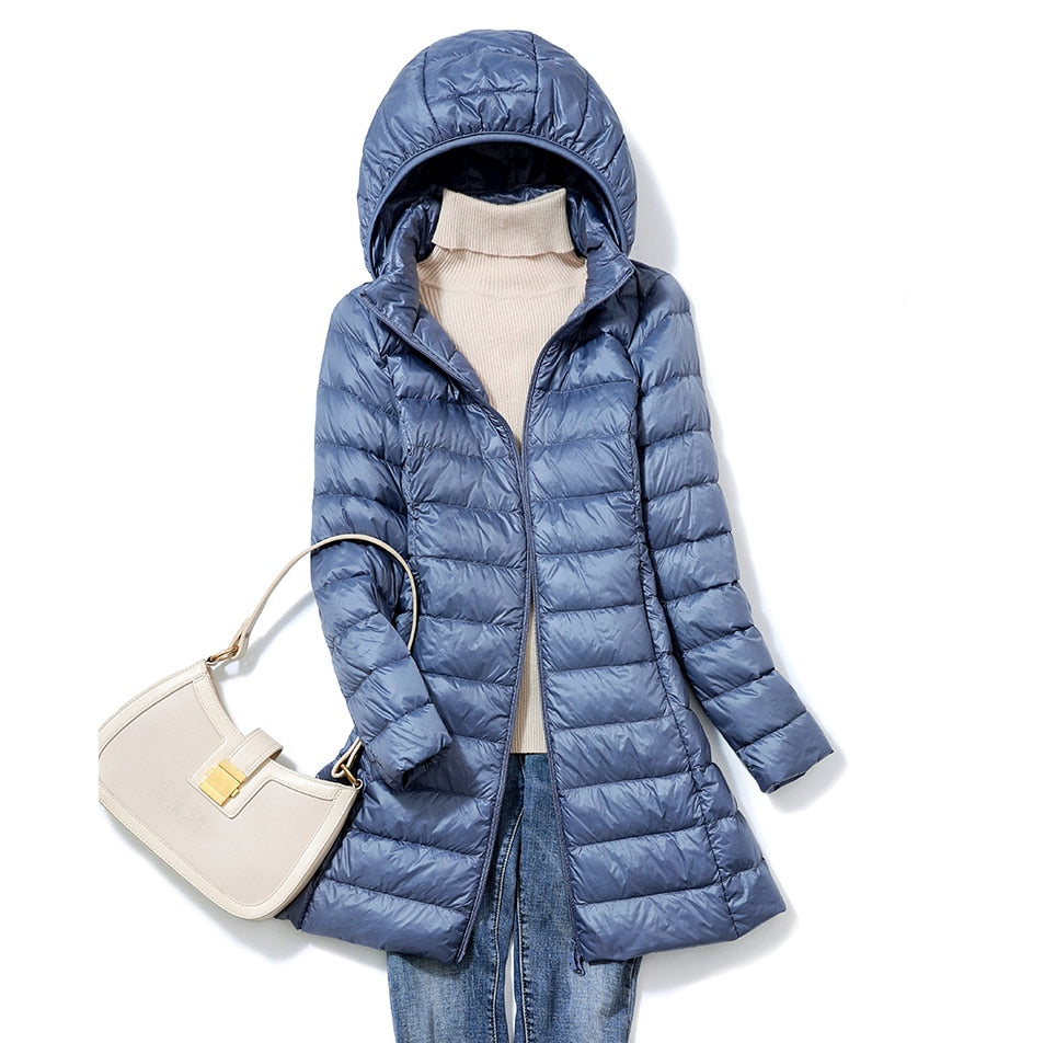Women's Ultralight Casual Jacket for Winter and Between Seasons