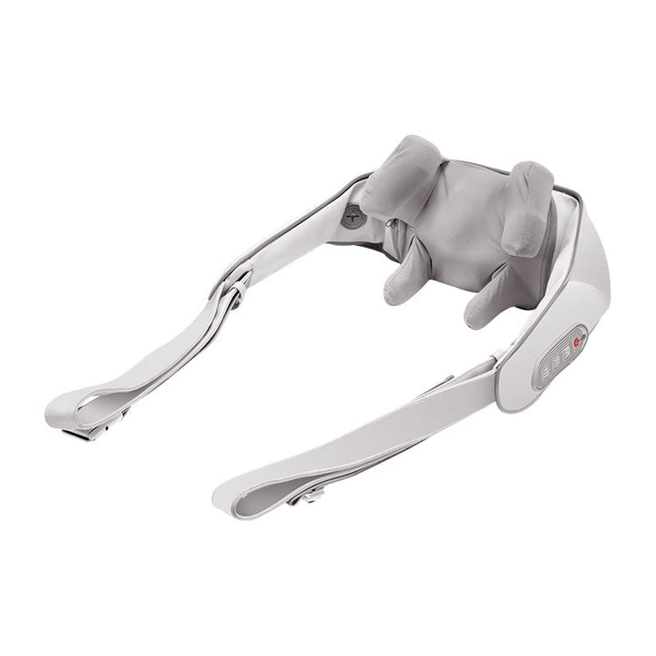 Nackmassager med klämmor över axlarna