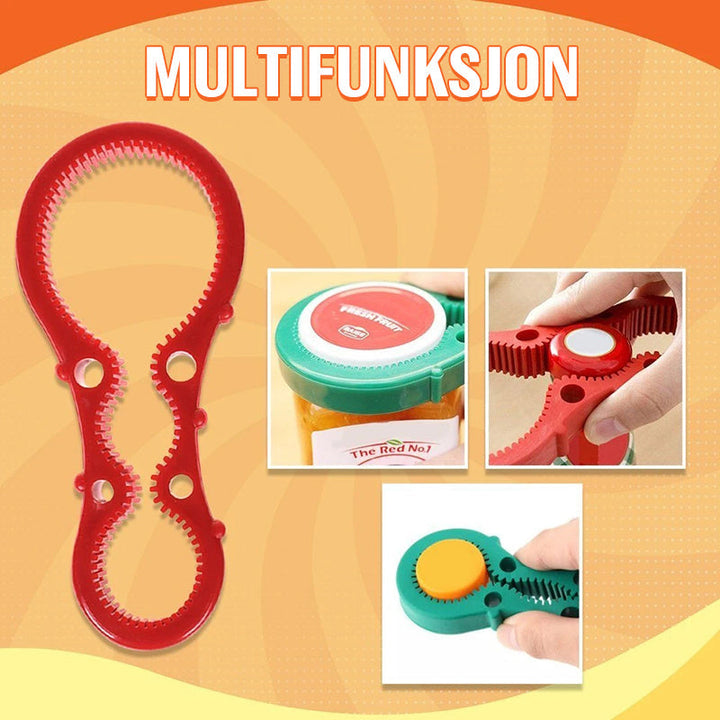 Adjustable Twist Glassåpner - Simple Opening for All Glass