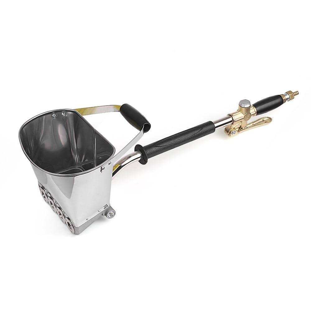 Efficient Mortar Spray Gun for Wall Work