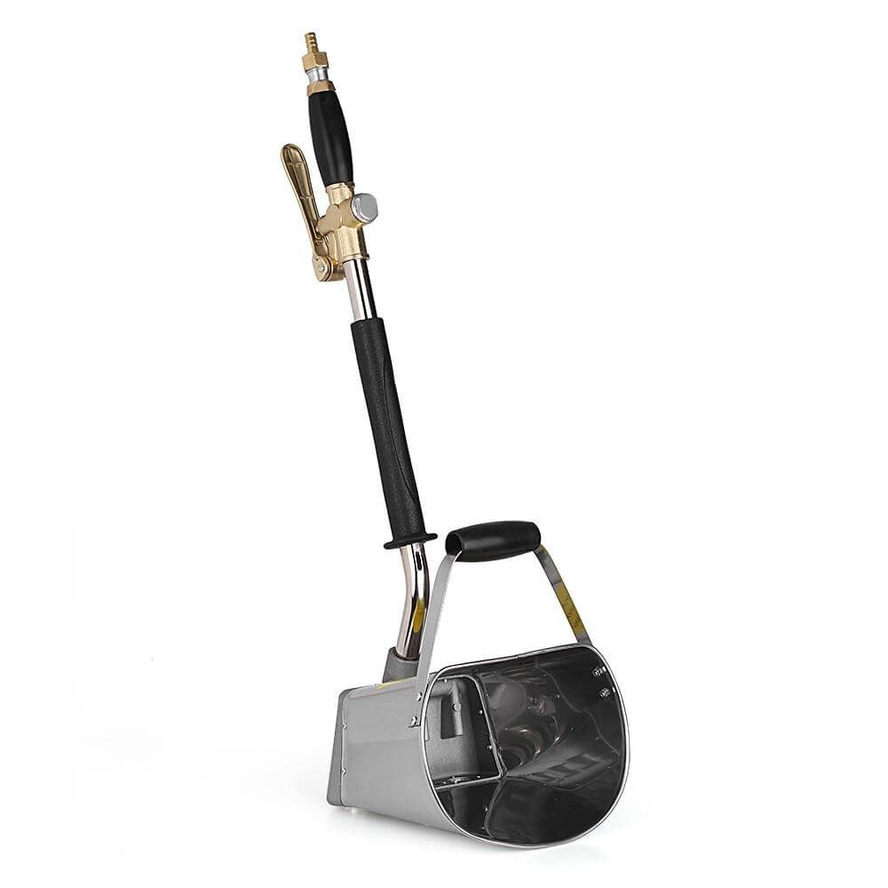Efficient Mortar Spray Gun for Wall Work