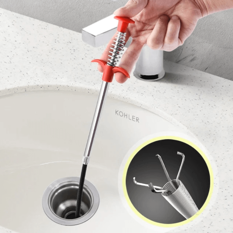 Effective Flexible Pipe-Cleaning Tool for Blocked Drains